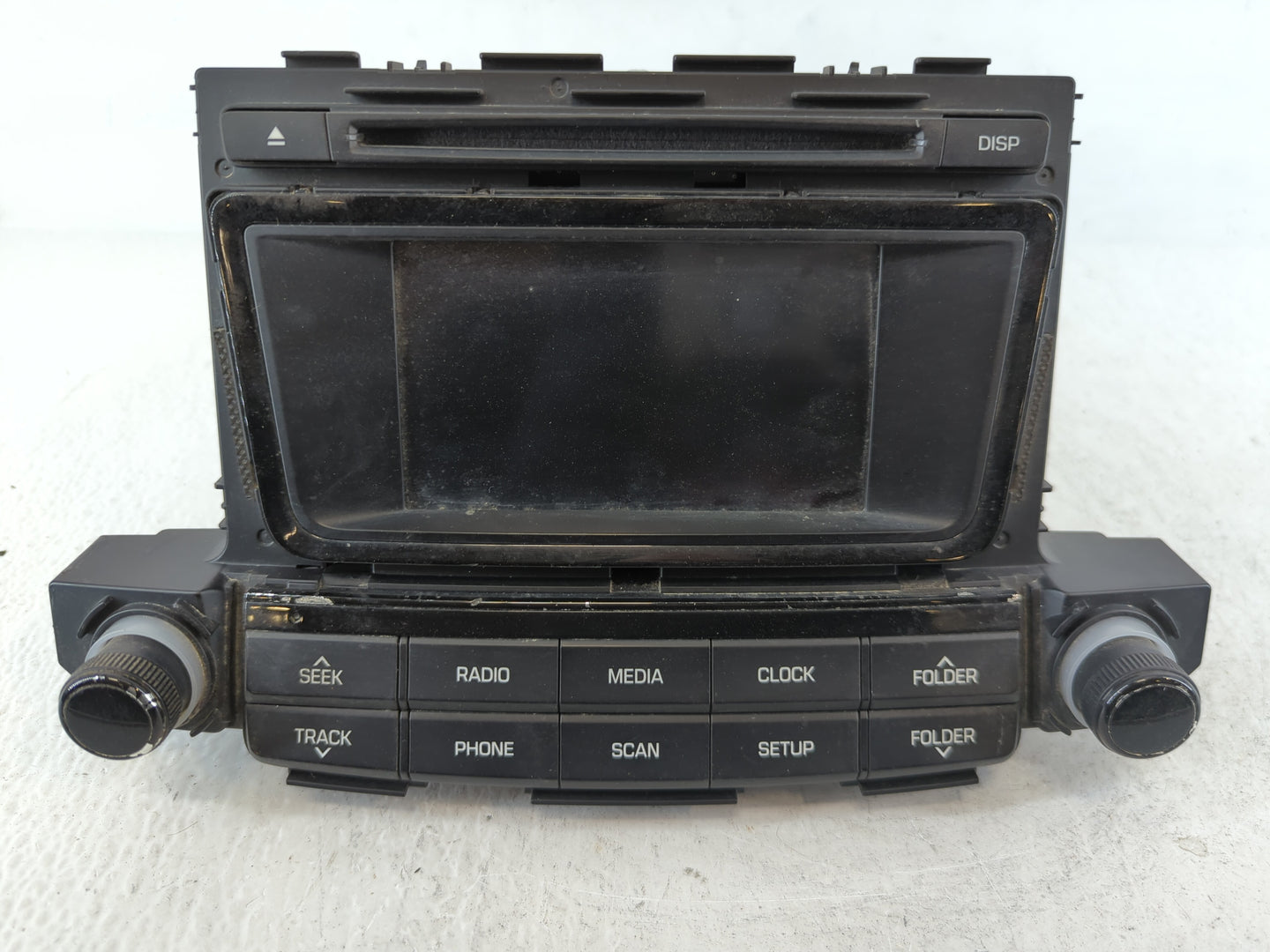 2018 Hyundai Tucson Radio AM FM Cd Player Receiver Replacement P/N:96180-D33004X Fits OEM Used Auto Parts - Oemusedautoparts