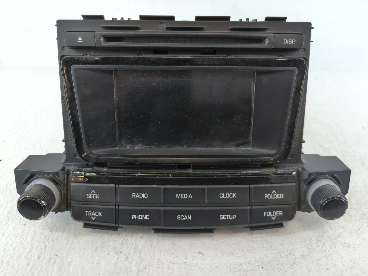 2018 Hyundai Tucson Radio AM FM Cd Player Receiver Replacement P/N:96180-D33004X Fits OEM Used Auto Parts - Oemusedautoparts