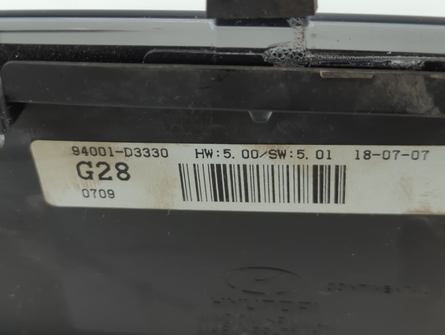 2018 Hyundai Tucson Instrument Cluster Speedometer Gauges P/N:94001-D3330 Fits OEM Used Auto Parts - Oemusedautoparts1.com