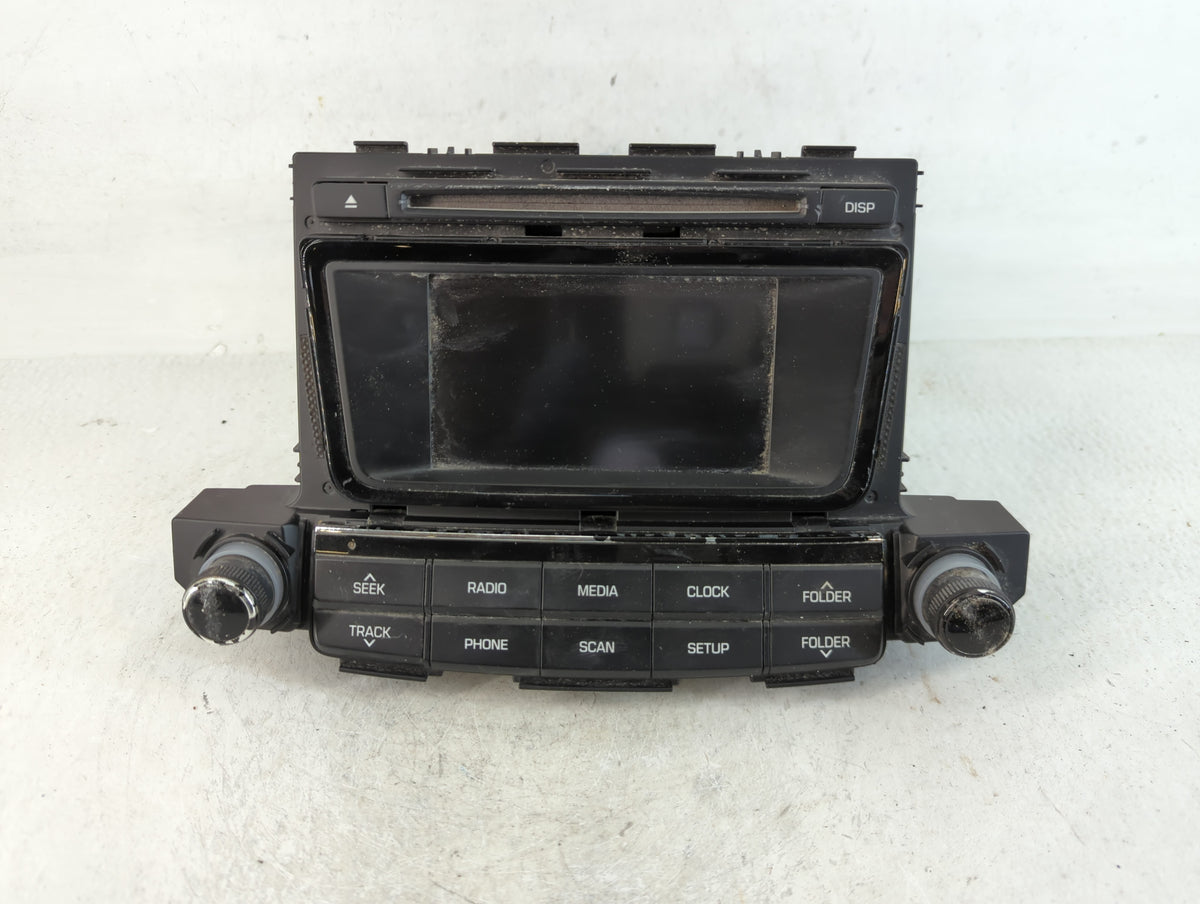 2018-2018 Hyundai Tucson Am Fm Cd Player Radio Receiver 761215 - Oemusedautoparts1.com