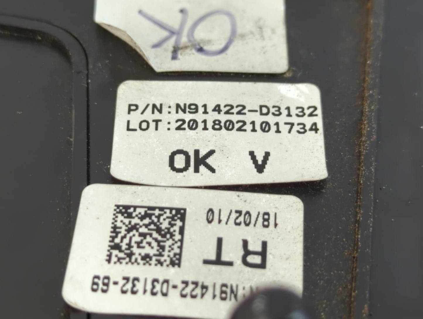 2016-2018 Hyundai Tucson Fusebox Fuse Box Panel Relay Module P/N:N91422-D3132 Fits Fits 2016 2017 2018 OEM Used Auto Parts -