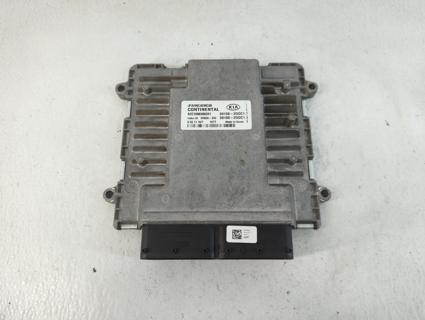 2016-2018 Hyundai Tucson PCM Engine Control Computer ECU ECM PCU OEM P/N:0 261 S20 737 39133-2ETA8 Fits Fits 2016 2017 2018 