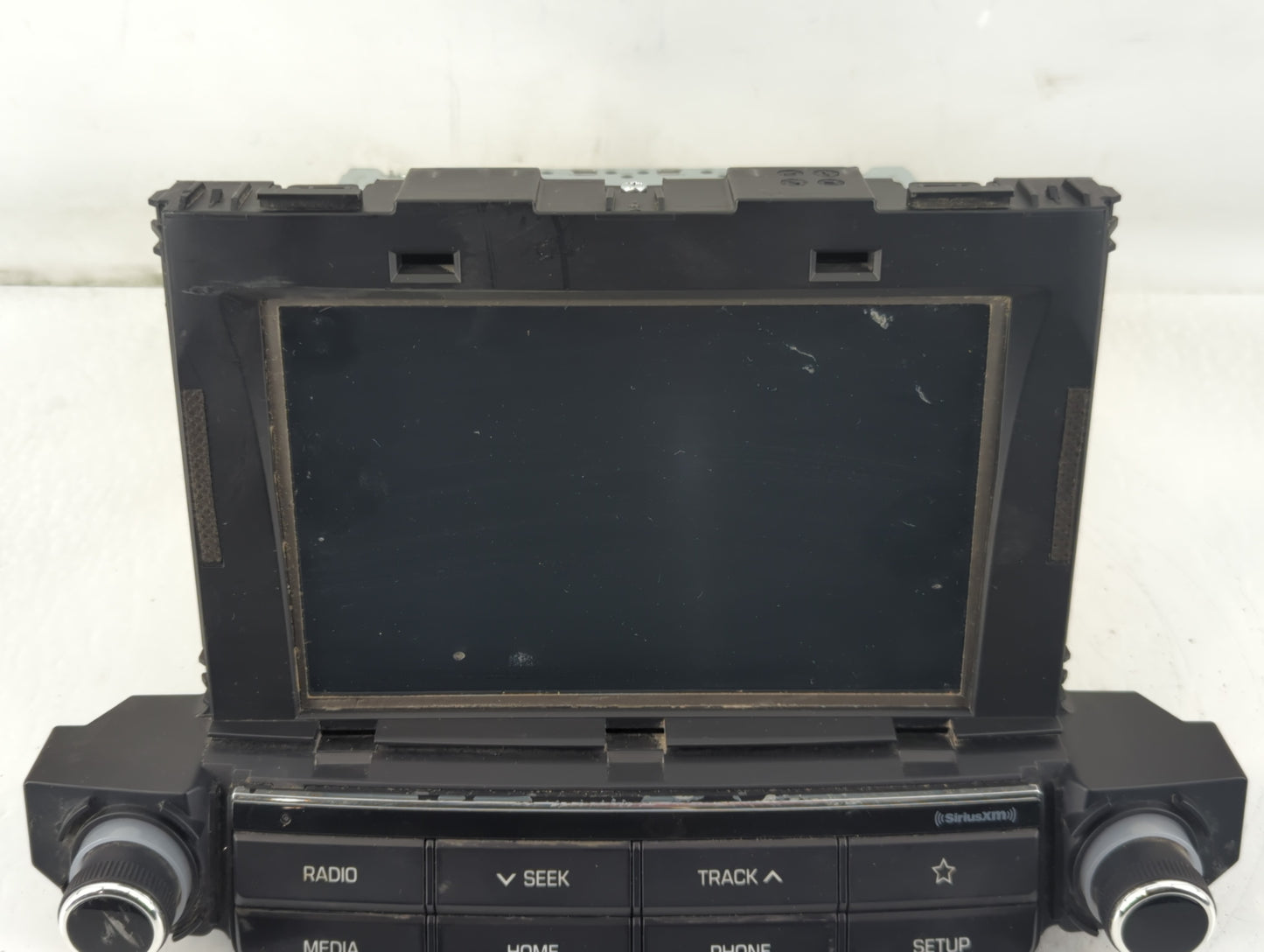 2017-2018 Hyundai Tucson Radio AM FM Cd Player Receiver Replacement P/N:96160-D30004X Fits Fits 2017 2018 OEM Used Auto Part