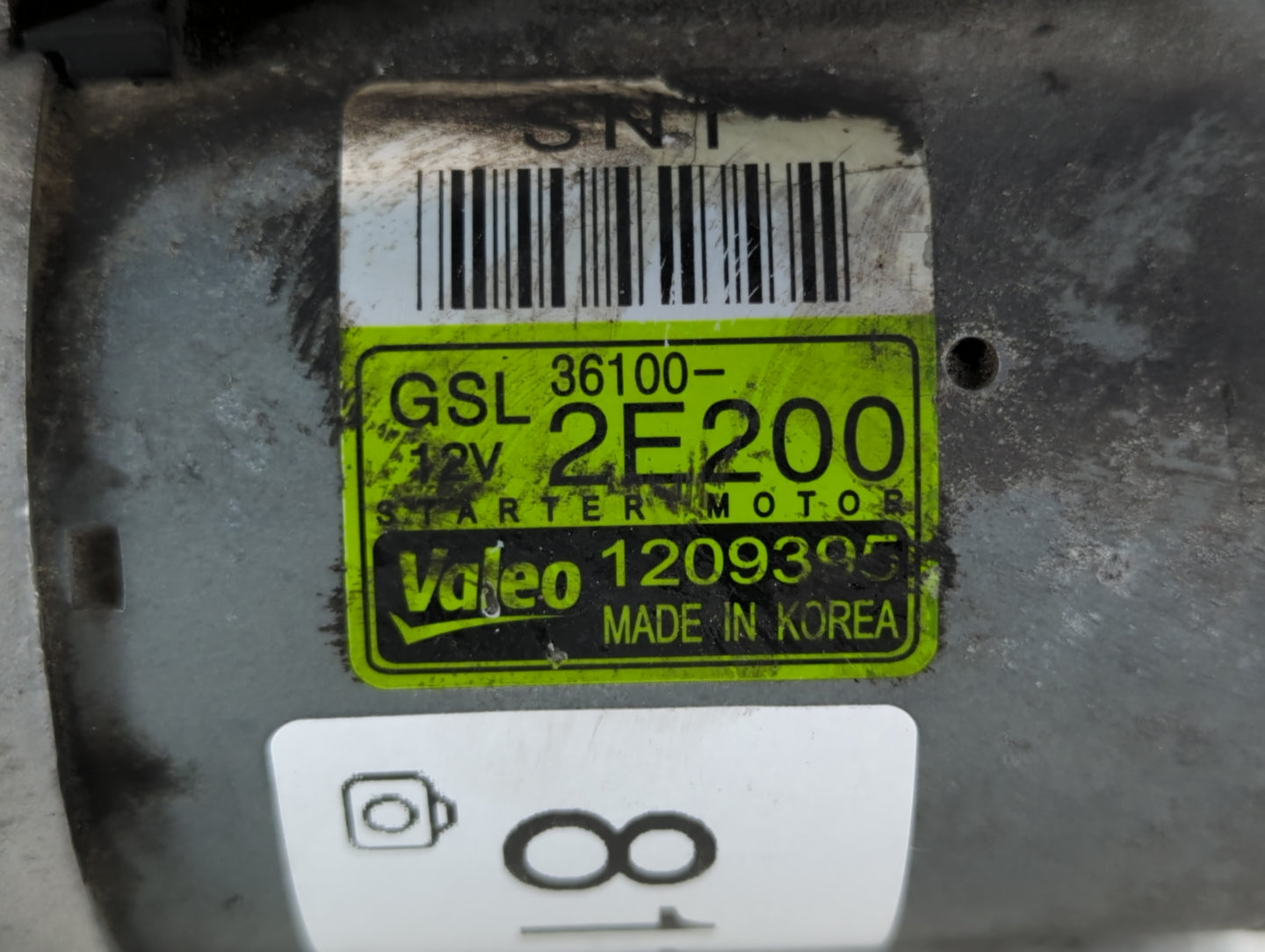2016-2021 Hyundai Tucson Car Starter Motor Solenoid OEM P/N:36100-2E200 Fits Fits 2013 2014 2016 2017 2018 2019 2020 2021 20