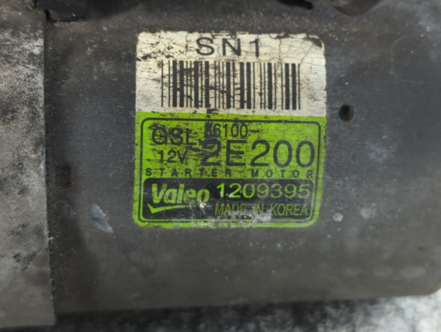 2016-2021 Hyundai Tucson Car Starter Motor Solenoid OEM P/N:36100-2E200 Fits Fits 2013 2014 2016 2017 2018 2019 2020 2021 20