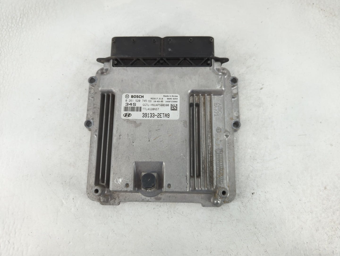 2016-2018 Hyundai Tucson PCM Engine Control Computer ECU ECM PCU OEM P/N:0 261 S20 745 39133-2ETA9 Fits Fits 2016 2017 2018 