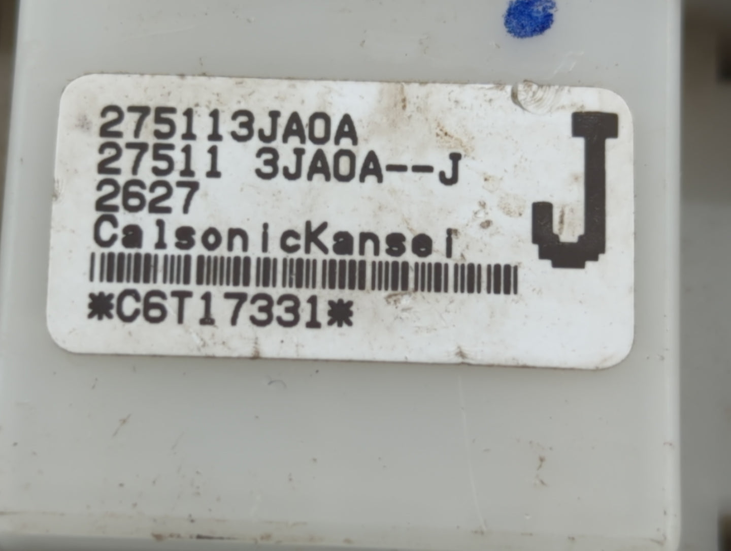 2013 Infiniti Jx35 Climate Control Module Temperature AC/Heater Replacement P/N:283959NJ0A 27511 3JA0A Fits OEM Used Auto Pa