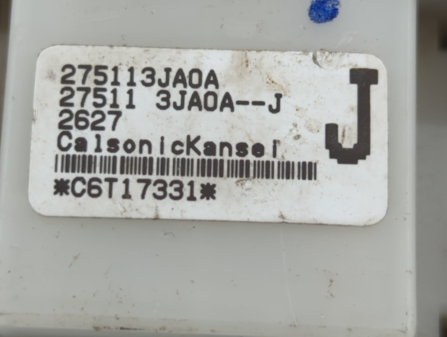 2013 Infiniti Jx35 Climate Control Module Temperature AC/Heater Replacement P/N:283959NJ0A 27511 3JA0A Fits OEM Used Auto Pa