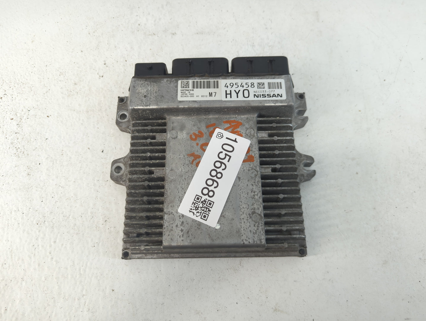 2018-2020 Infiniti Q50 PCM Engine Control Computer ECU ECM PCU OEM P/N:BED405-000 NEC033-077 Fits Fits 2018 2019 2020 OEM Us