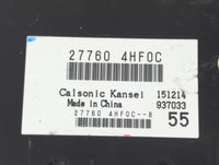 2015-2020 Infiniti Q50 Radio AM FM Cd Player Receiver Replacement P/N:27760 4HF0C Fits Fits 2015 2016 2017 2018 2019 2020 OE