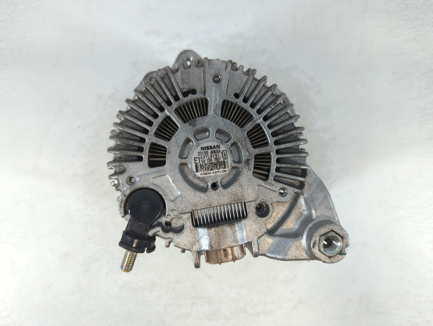 2016-2020 Infiniti Q50 Alternator Replacement Generator Charging Assembly Engine OEM P/N:23100 4HK6A Fits OEM Used Auto Part