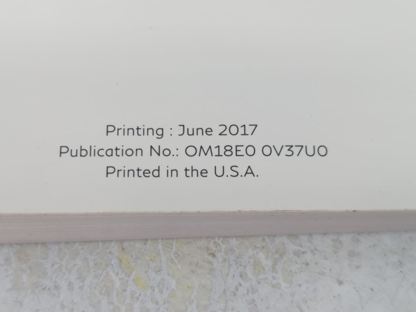 2018 Infiniti Q50 Owners Manual Book Guide P/N:OM18E0 0V37U0 OEM Used Auto Parts - Oemusedautoparts1.com