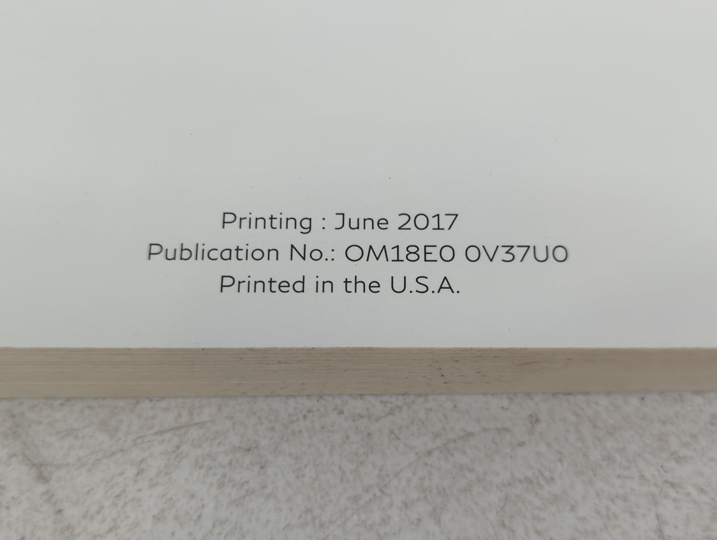 2018 Infiniti Q50 Owners Manual Book Guide P/N:O,18E0 0V37U0 OEM Used Auto Parts - Oemusedautoparts1.com