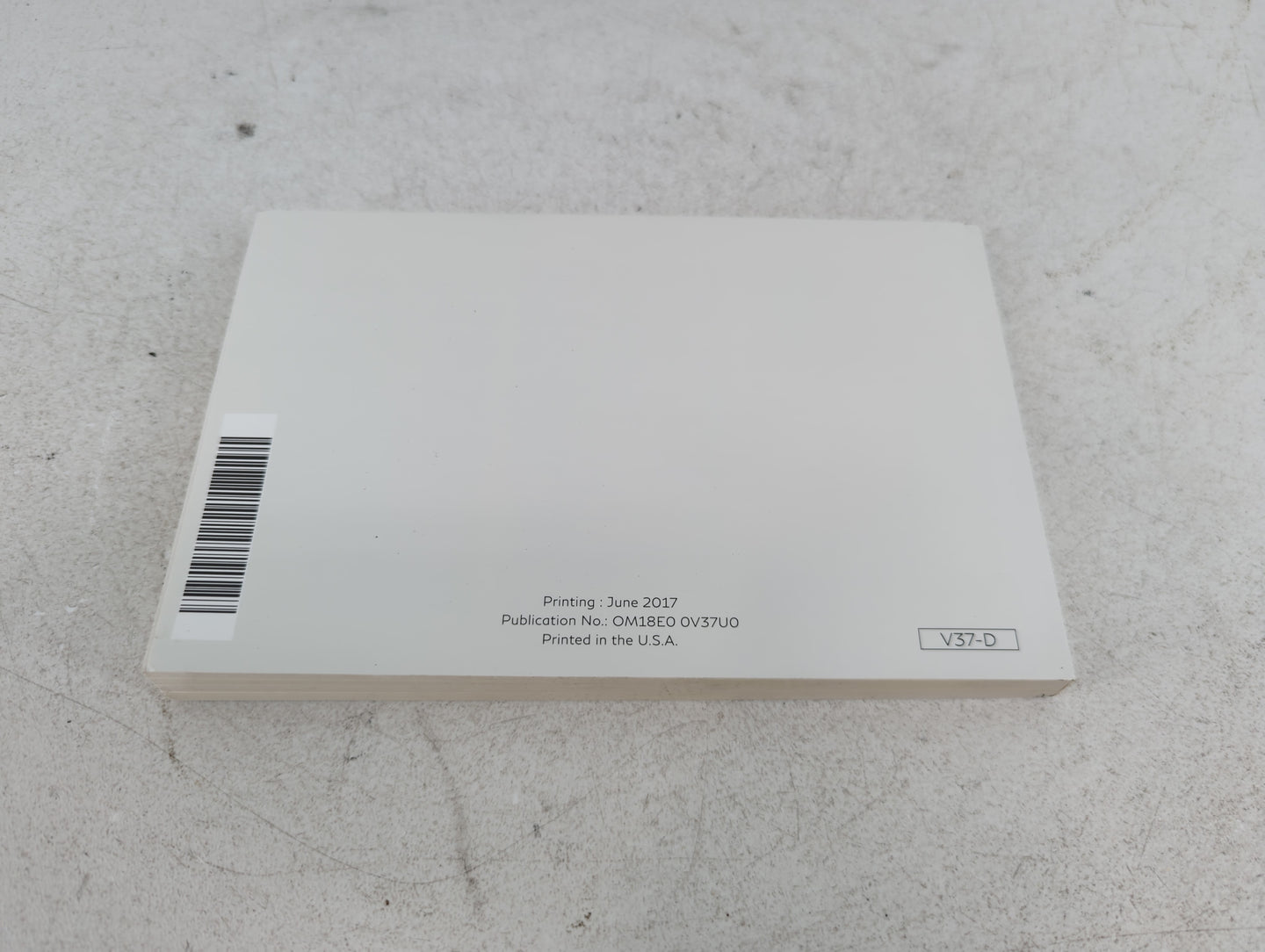 2018 Infiniti Q50 Owners Manual Book Guide P/N:O,18E0 0V37U0 OEM Used Auto Parts - Oemusedautoparts1.com