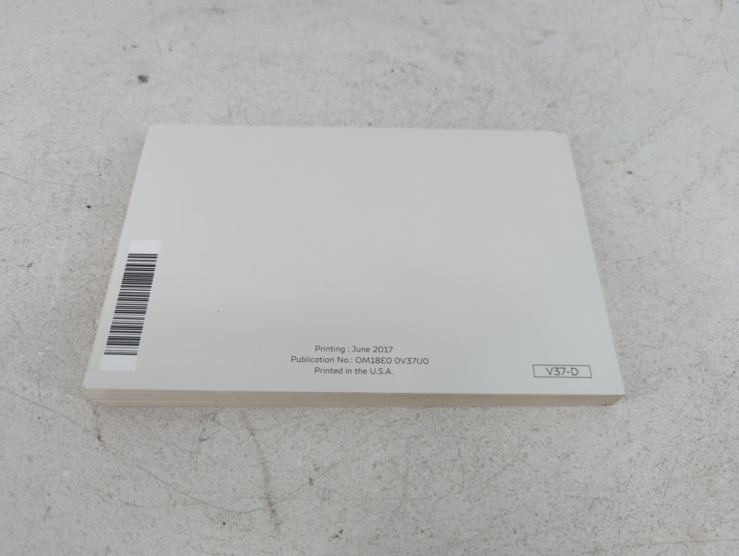 2018 Infiniti Q50 Owners Manual Book Guide P/N:O,18E0 0V37U0 OEM Used Auto Parts - Oemusedautoparts1.com