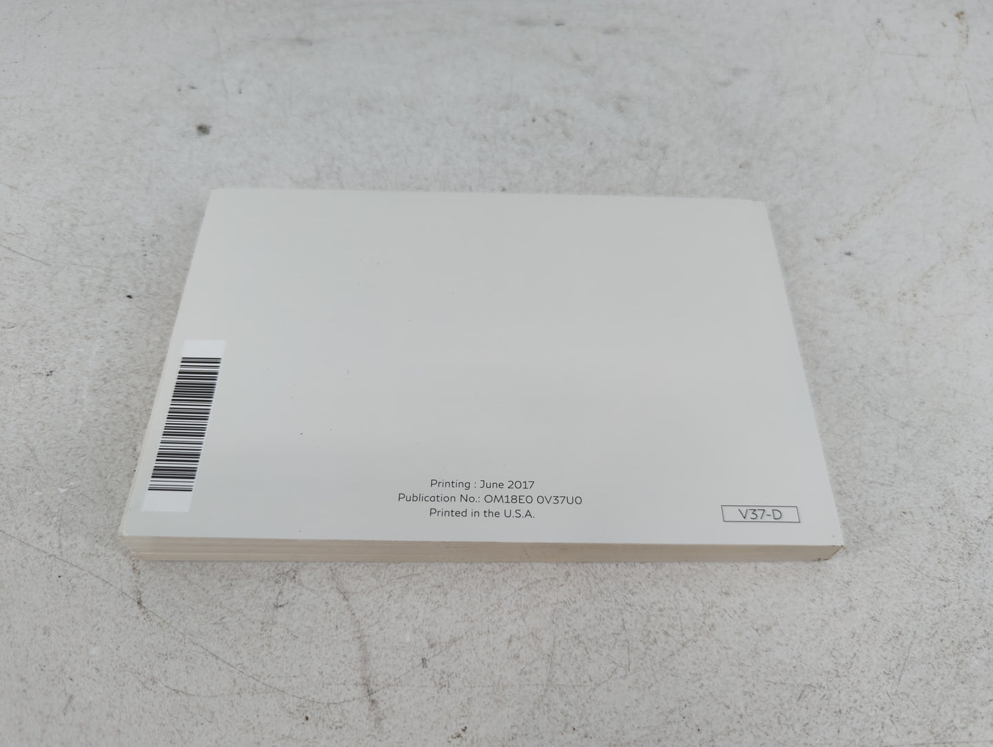 2018 Infiniti Q50 Owners Manual Book Guide P/N:O,18E0 0V37U0 OEM Used Auto Parts - Oemusedautoparts1.com