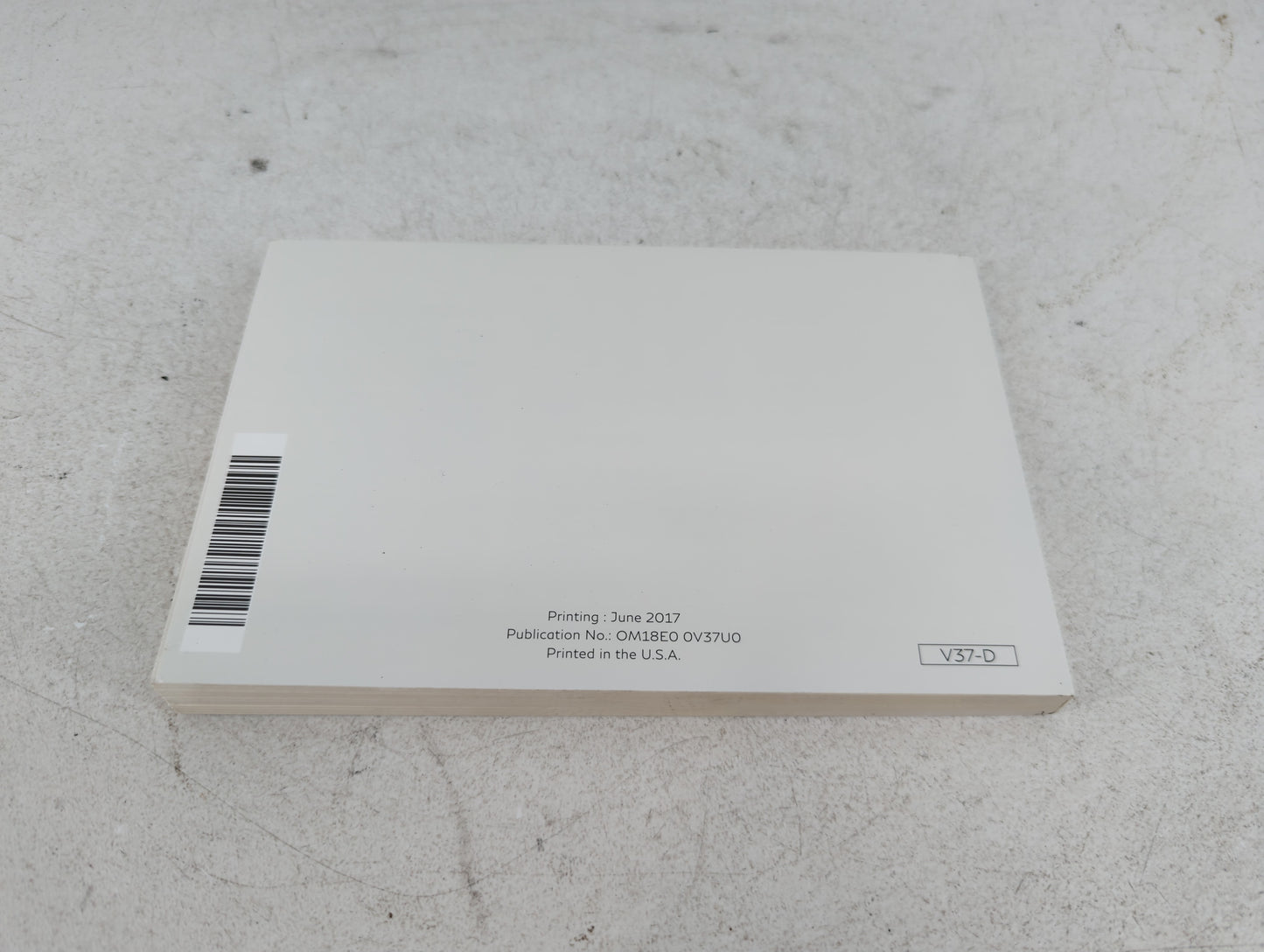 2018 Infiniti Q50 Owners Manual Book Guide P/N:O,18E0 0V37U0 OEM Used Auto Parts - Oemusedautoparts1.com