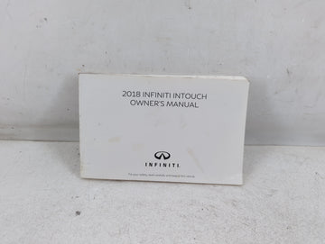 2018 Infiniti Q50 Owners Manual Book Guide P/N:N18E-DG5THU0 OEM Used Auto Parts - Oemusedautoparts1.com