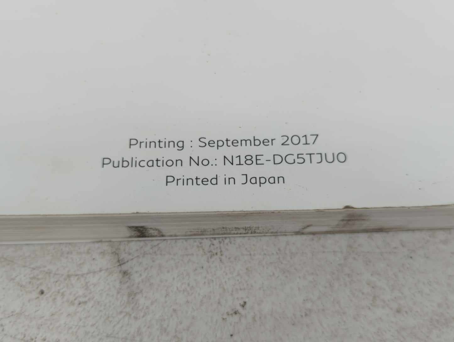 2018 Infiniti Q50 Owners Manual Book Guide P/N:N18E-DG5THU0 OEM Used Auto Parts - Oemusedautoparts1.com