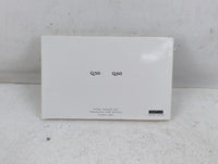 2018 Infiniti Q50 Owners Manual Book Guide P/N:N18E-DG5THU0 OEM Used Auto Parts - Oemusedautoparts1.com