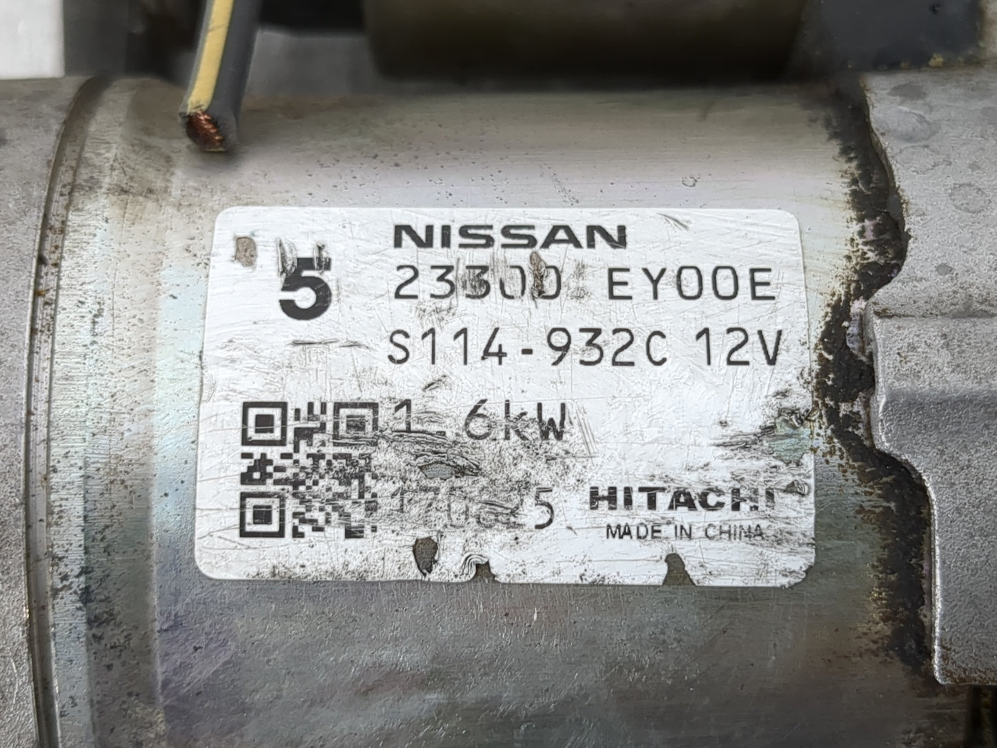 2014-2020 Infiniti Q50 Car Starter Motor Solenoid OEM P/N:23300 EY00E Fits OEM Used Auto Parts - Oemusedautoparts1.com