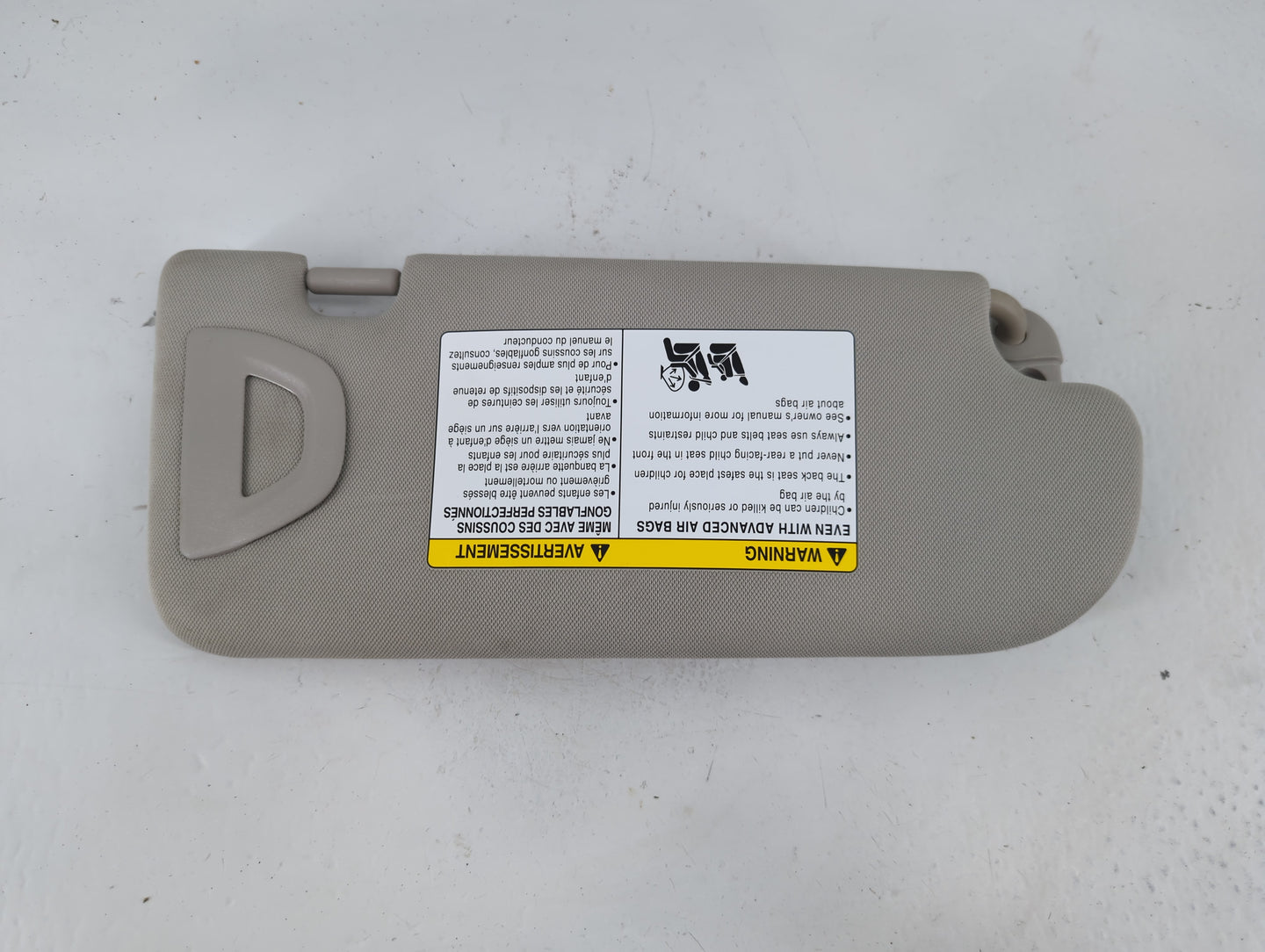 2014-2020 Infiniti Q50 Sun Visor Shade Replacement Driver Left Mirror Fits Fits 2014 2015 2016 2017 2018 2019 2020 OEM Used 
