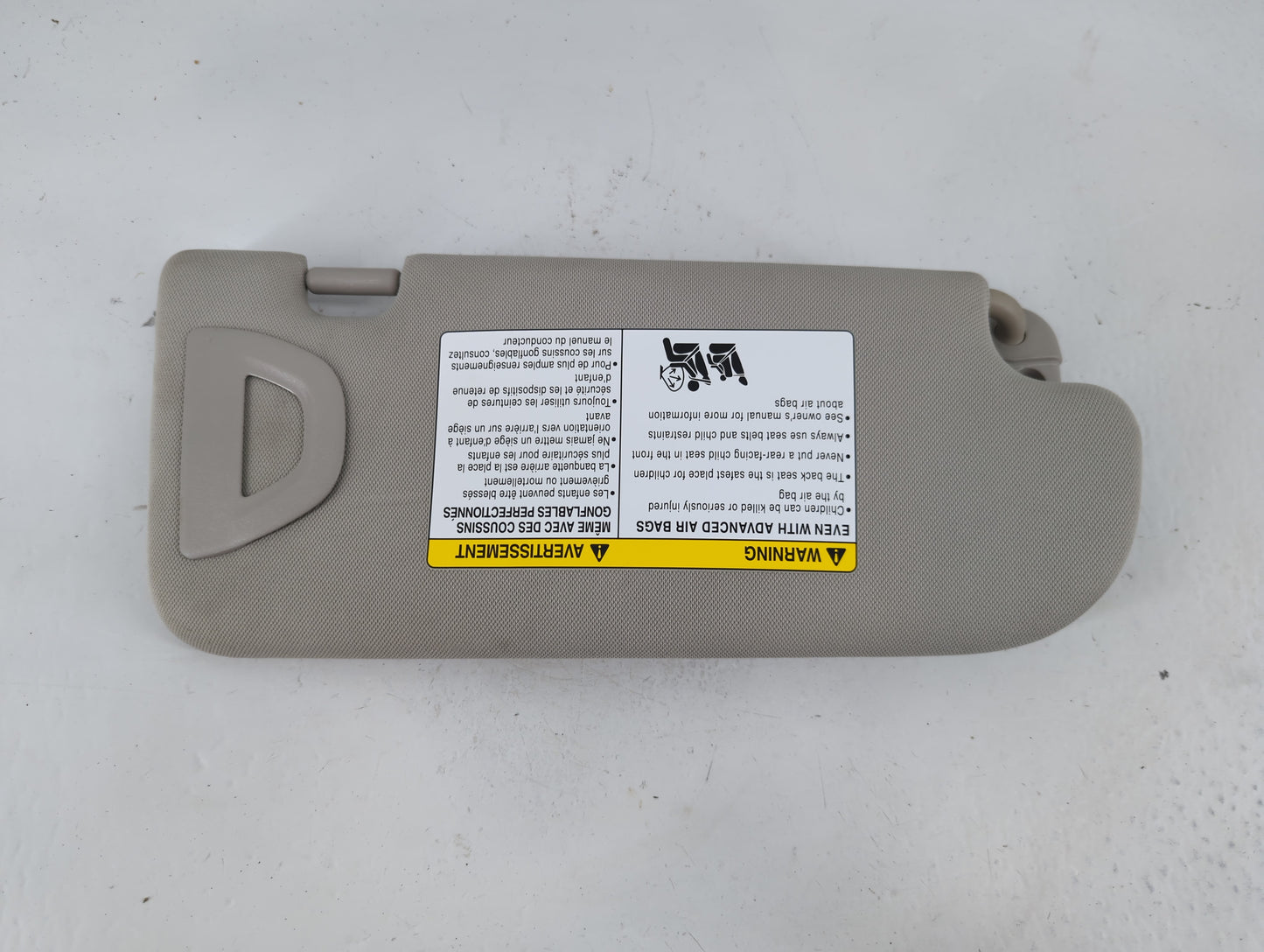 2014-2020 Infiniti Q50 Sun Visor Shade Replacement Driver Left Mirror Fits Fits 2014 2015 2016 2017 2018 2019 2020 OEM Used 