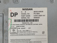 2014-2018 Infiniti Q50 Radio AM FM Cd Player Receiver Replacement P/N:28330 4HB3B Fits Fits 2014 2015 2016 2017 2018 OEM Use