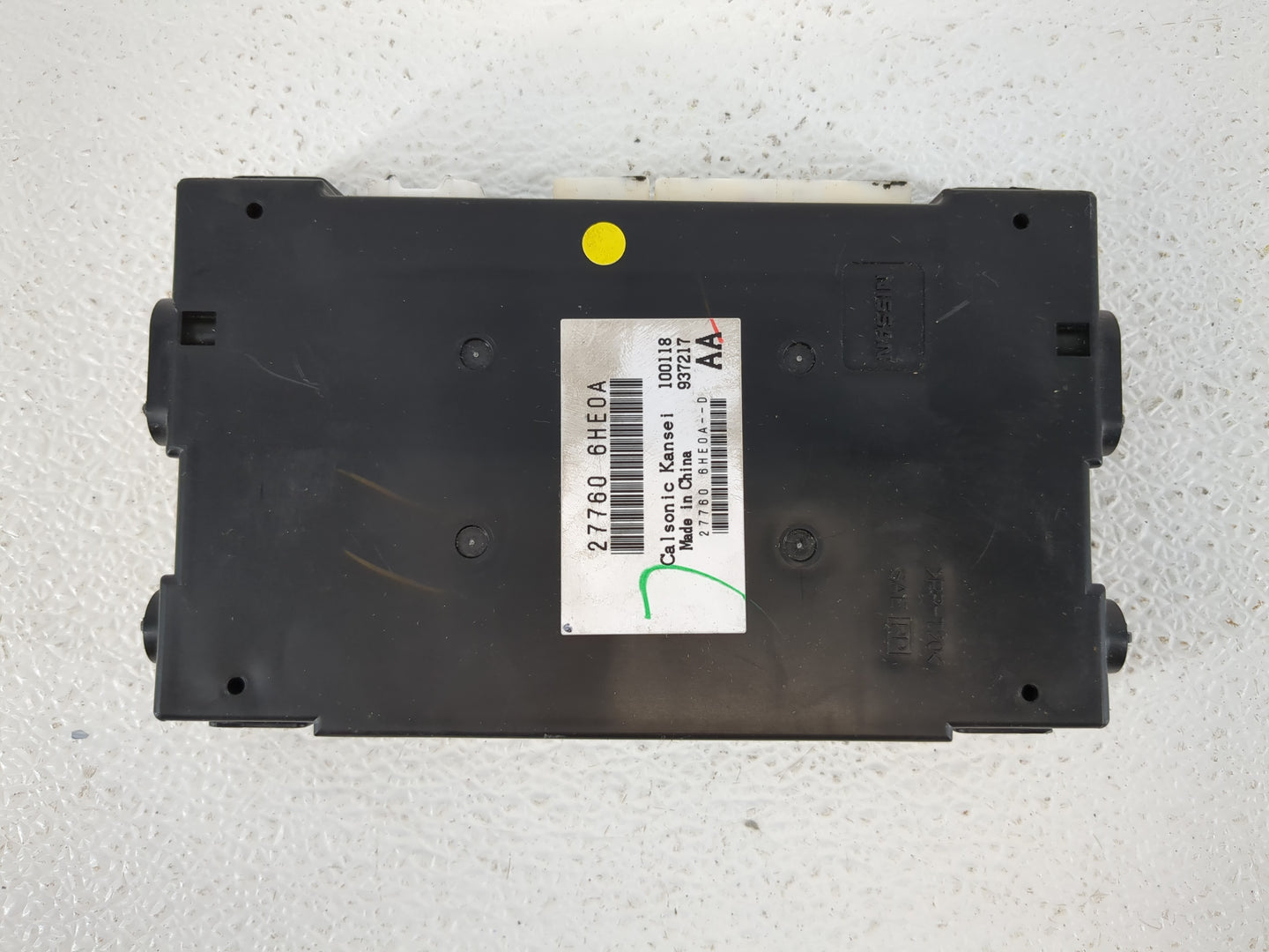 2018-2018 Infiniti Q50 Temperature Control Module 27760 6he0a - Oemusedautoparts1.com
