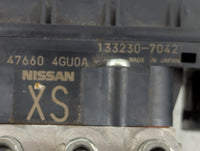 2018 Infiniti Q50 ABS Pump Control Module Replacement P/N:133230-7042 47660 AGU0A Fits OEM Used Auto Parts - Oemusedautopart