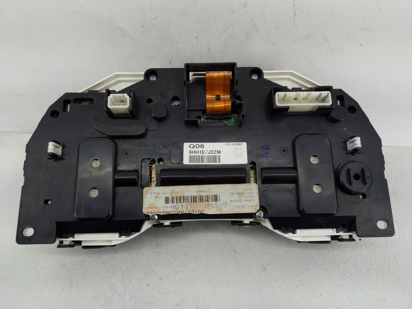 2018-2019 Infiniti Q50 Instrument Cluster Speedometer Gauges Fits Fits 2018 2019 OEM Used Auto Parts - Oemusedautoparts1.com