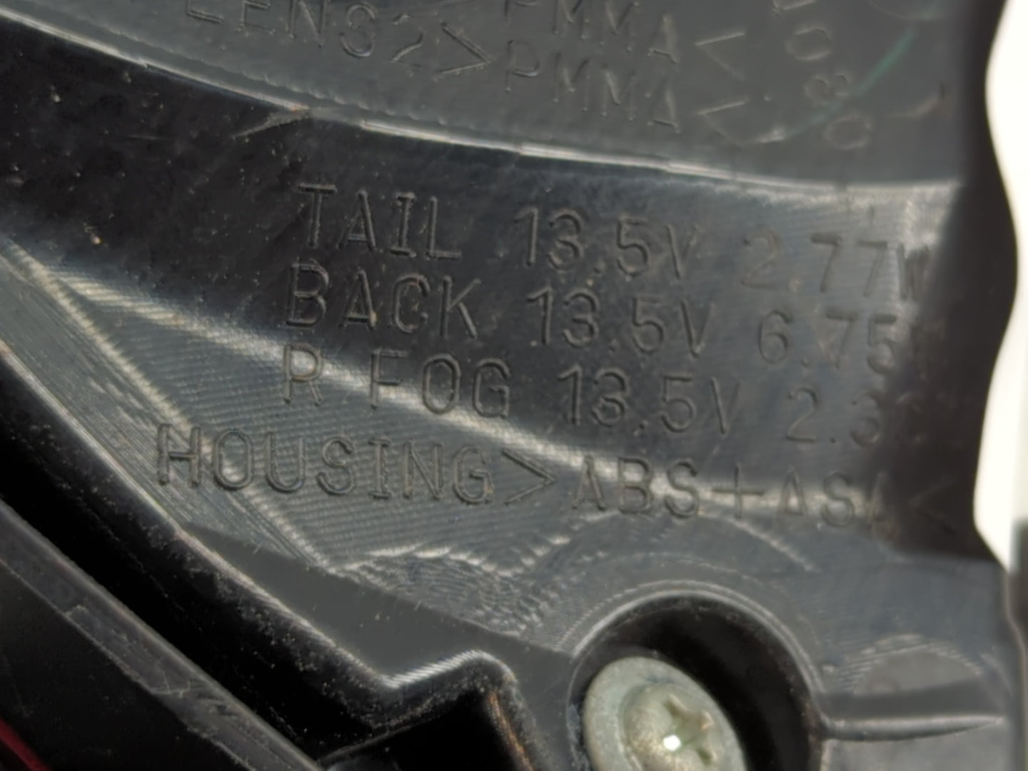 2018 Infiniti Q50 Tail Light Assembly Passenger Right OEM Fits OEM Used Auto Parts - Oemusedautoparts1.com