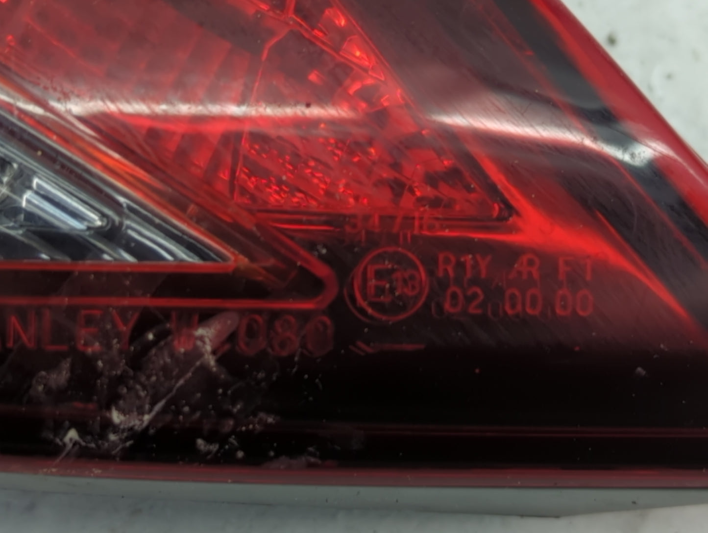 2018-2020 Infiniti Q50 Tail Light Assembly Passenger Right OEM Fits Fits 2018 2019 2020 OEM Used Auto Parts - Oemusedautopar