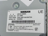 2018 Infiniti Q50 Radio AM FM Cd Player Receiver Replacement P/N:25915 4HB5A Fits Fits 2017 2019 2020 OEM Used Auto Parts - 