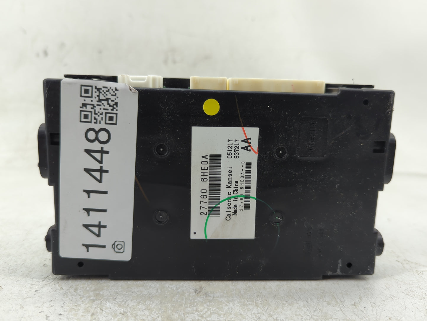 2018-2018 Infiniti Q50 Temperature Control Module 277606he0a - Oemusedautoparts1.com