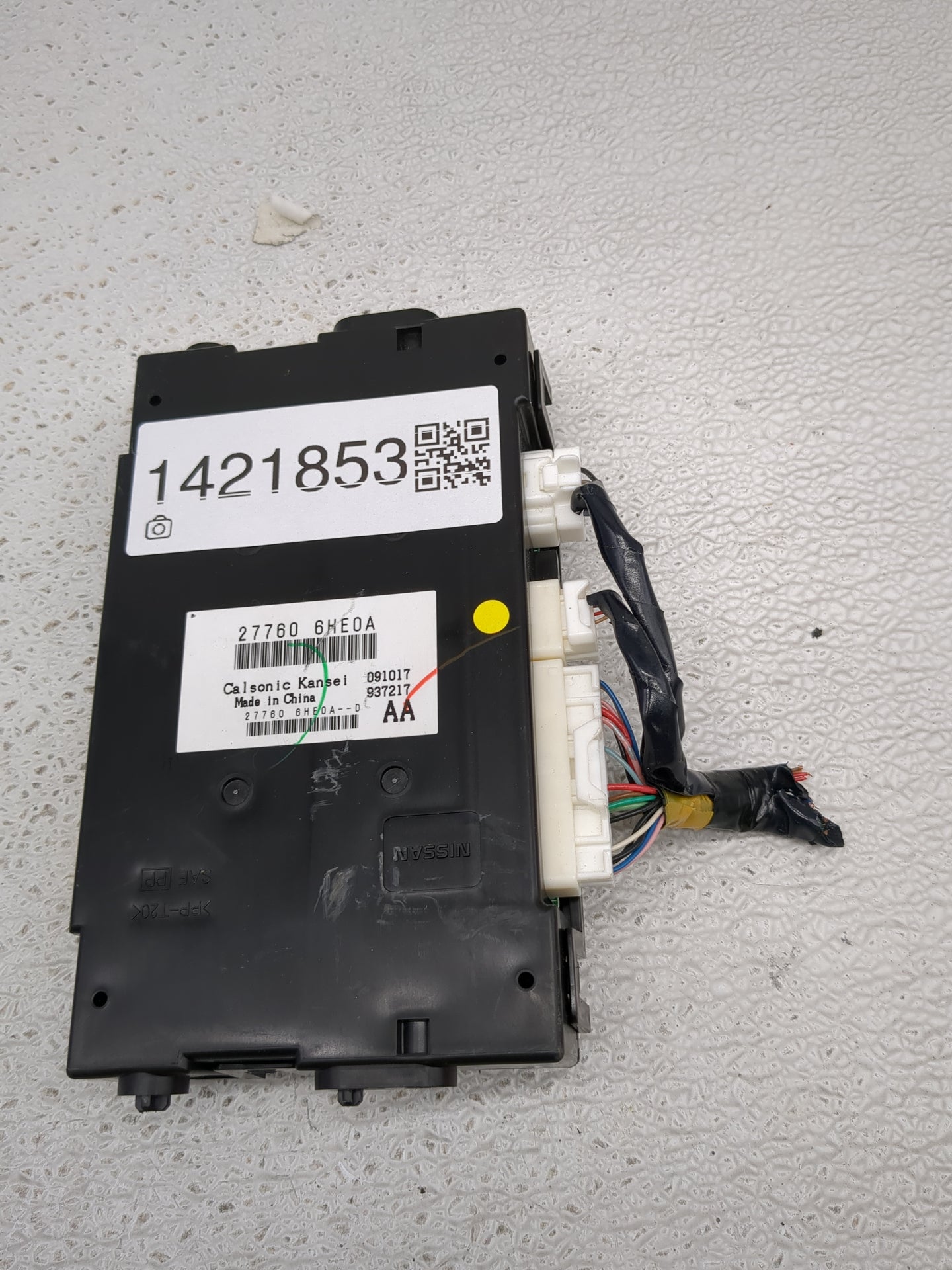 Infiniti Q50 Temperature Control Module 27760 6he0a|27760 6he0a-d - Oemusedautoparts1.com