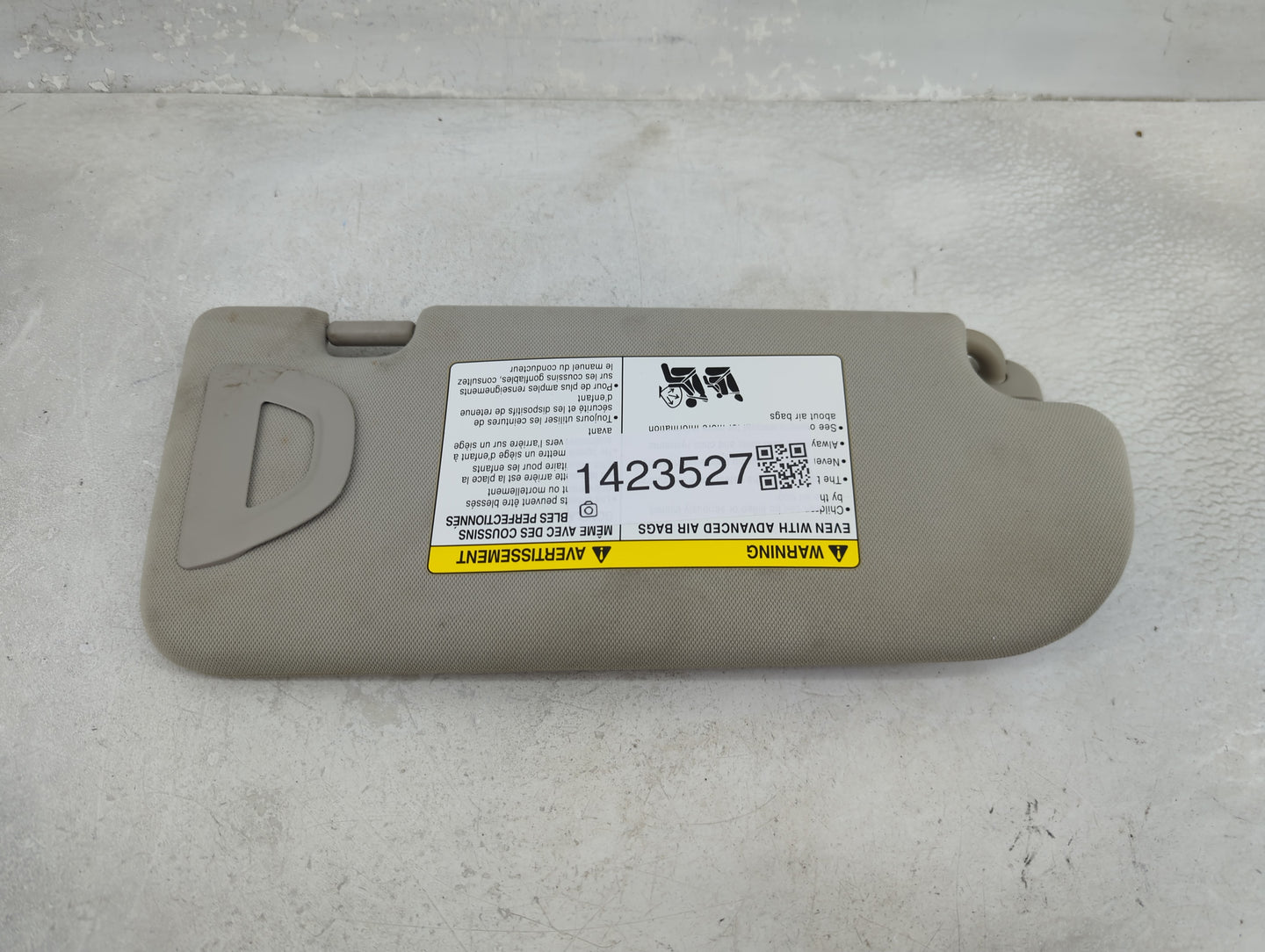 2014-2020 Infiniti Q50 Sun Visor Shade Replacement Driver Left Mirror Fits Fits 2014 2015 2016 2017 2018 2019 2020 OEM Used 