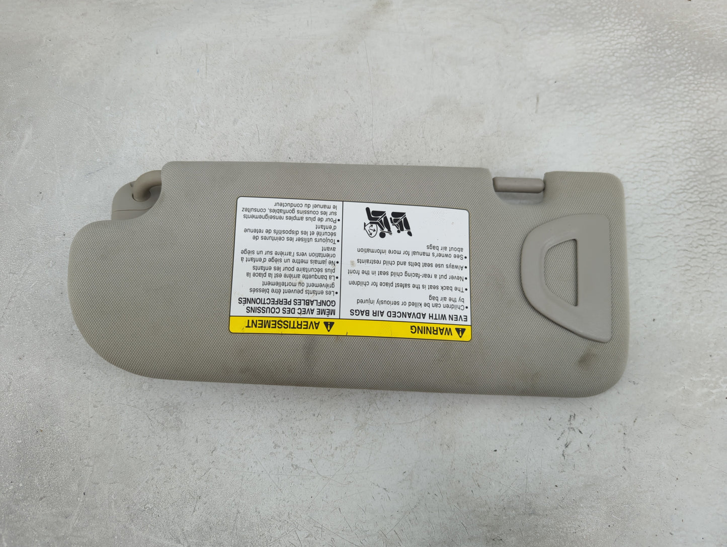 2014-2020 Infiniti Q50 Sun Visor Shade Replacement Passenger Right Mirror Fits Fits 2014 2015 2016 2017 2018 2019 2020 OEM U