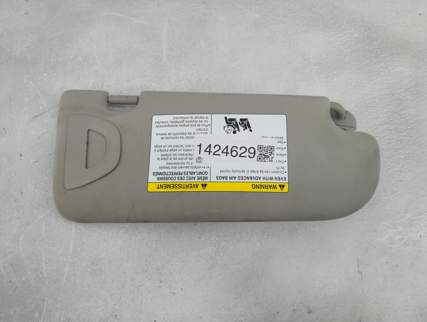 2014-2020 Infiniti Q50 Sun Visor Shade Replacement Driver Left Mirror Fits Fits 2014 2015 2016 2017 2018 2019 2020 OEM Used 