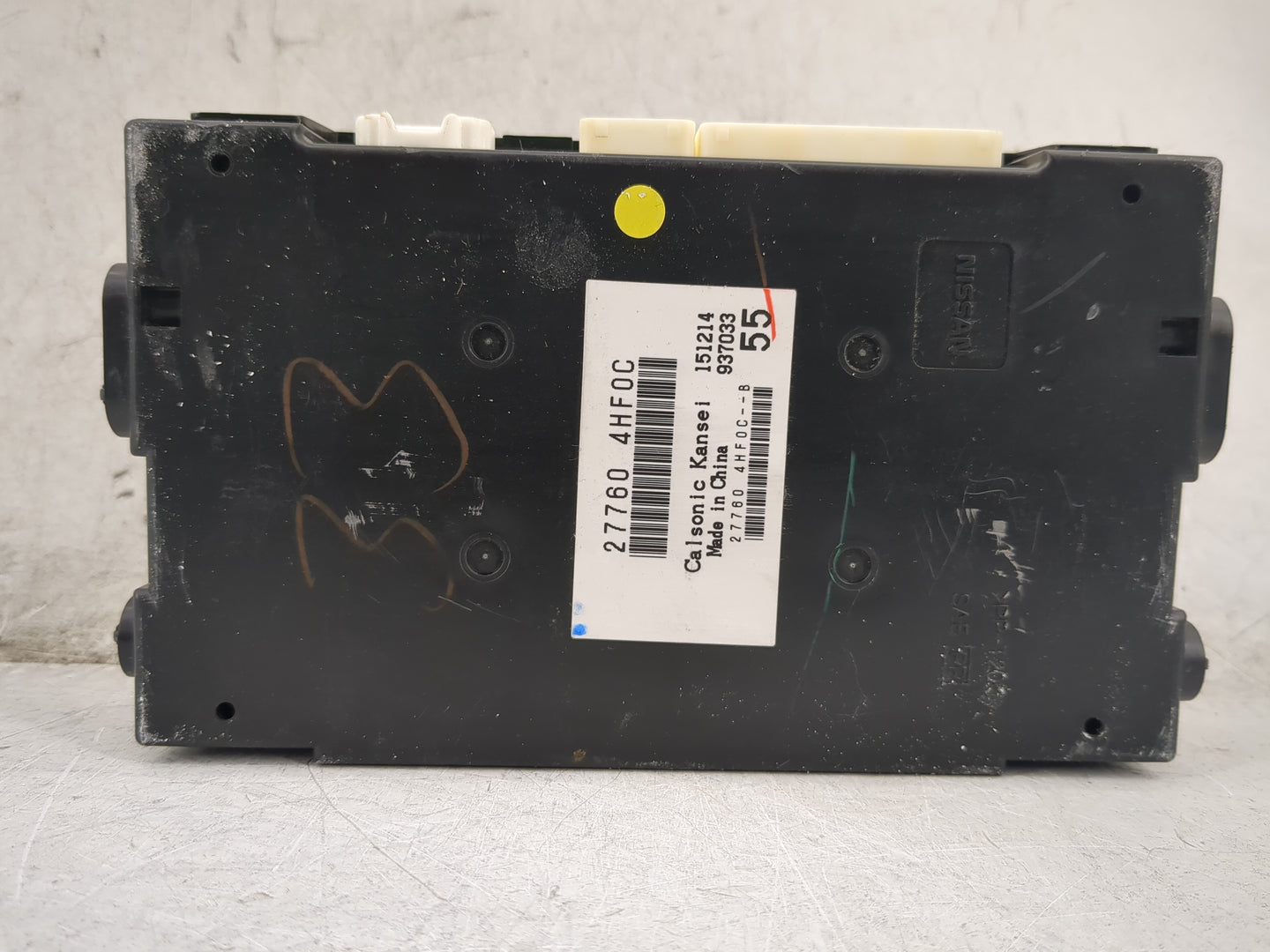 Infiniti Q50 Body Control Module Bcm Inner Cabin Fuse Box 27760 4hf0c - Oemusedautoparts1.com