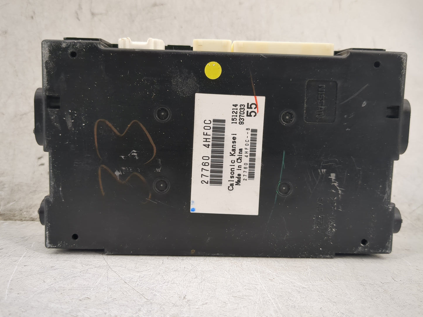 2014-2015 Infiniti Q50 Temperature Control Module 27760 4hf0c - Oemusedautoparts1.com