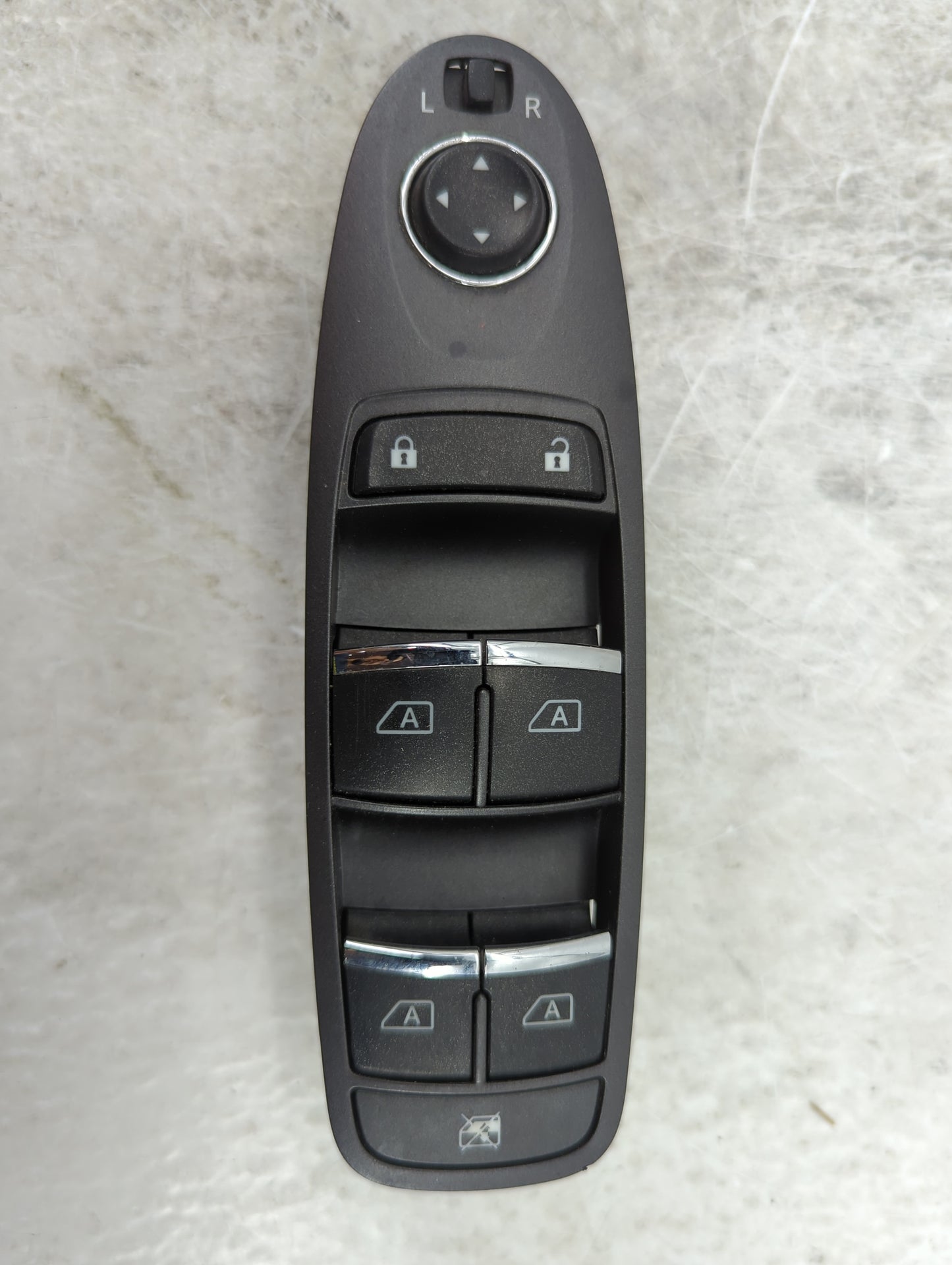 2014-2020 Infiniti Q50 Master Power Window Switch Replacement Driver Side Left P/N:254014GA7A 5AB164EA07 Fits OEM Used Auto 