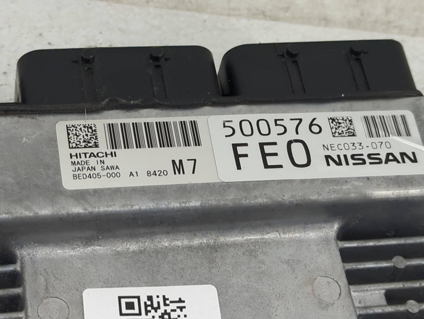 2018-2020 Infiniti Q50 PCM Engine Control Computer ECU ECM PCU OEM P/N:BED405-000 NEC033-070 Fits Fits 2018 2019 2020 OEM Us
