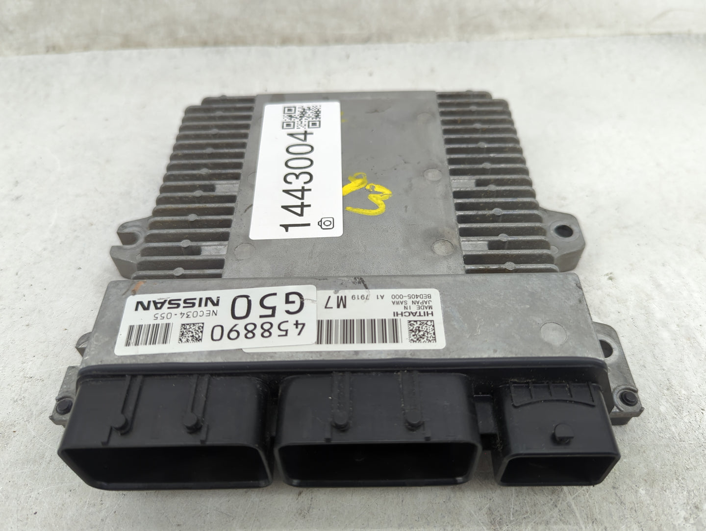 2018-2020 Infiniti Q50 PCM Engine Control Computer ECU ECM PCU OEM P/N:NEC034-055 BED405-000 Fits Fits 2018 2019 2020 OEM Us