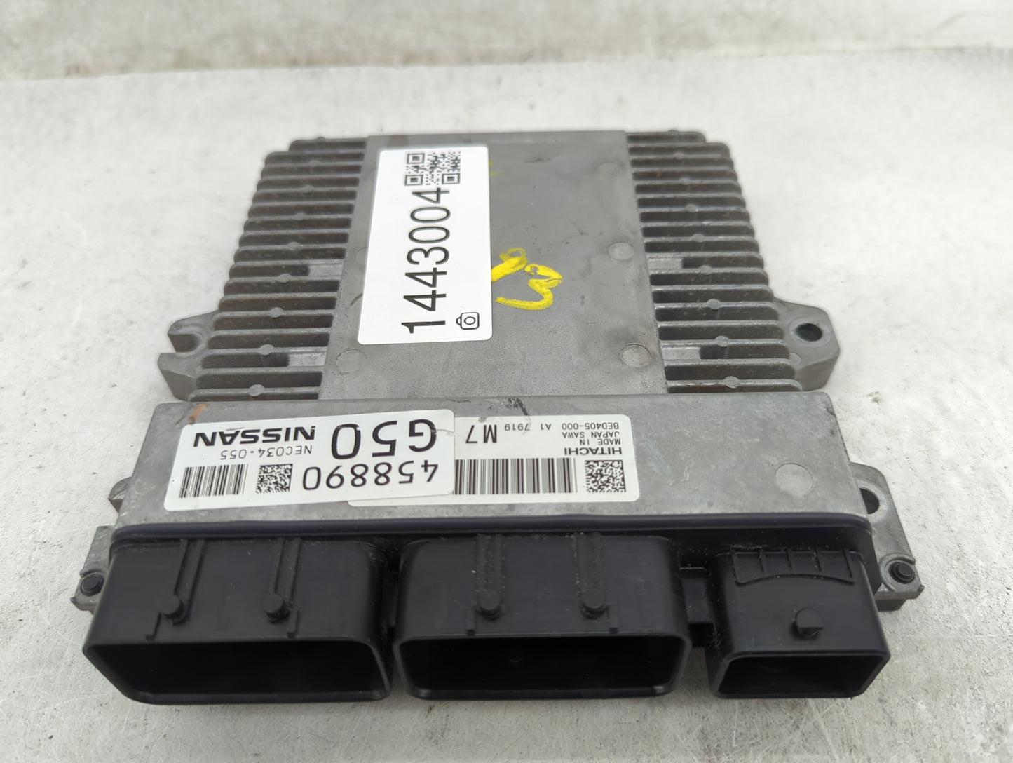 2018-2020 Infiniti Q50 PCM Engine Control Computer ECU ECM PCU OEM P/N:NEC034-055 BED405-000 Fits Fits 2018 2019 2020 OEM Us