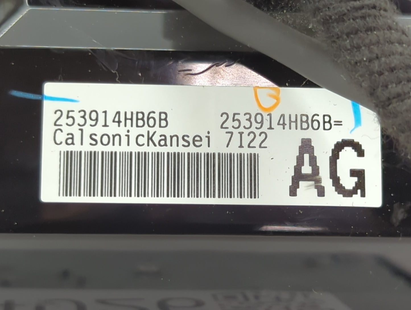 2015-2019 Infiniti Q50 Climate Control Module Temperature AC/Heater Replacement P/N:253914HB6B Fits OEM Used Auto Parts - Oe