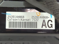 2015-2019 Infiniti Q50 Climate Control Module Temperature AC/Heater Replacement P/N:253914HB6B Fits OEM Used Auto Parts - Oe