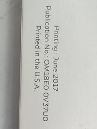 2018 Infiniti Q50 Owners Manual Book Guide P/N:OM18E0 0V37U0 OEM Used Auto Parts - Oemusedautoparts1.com