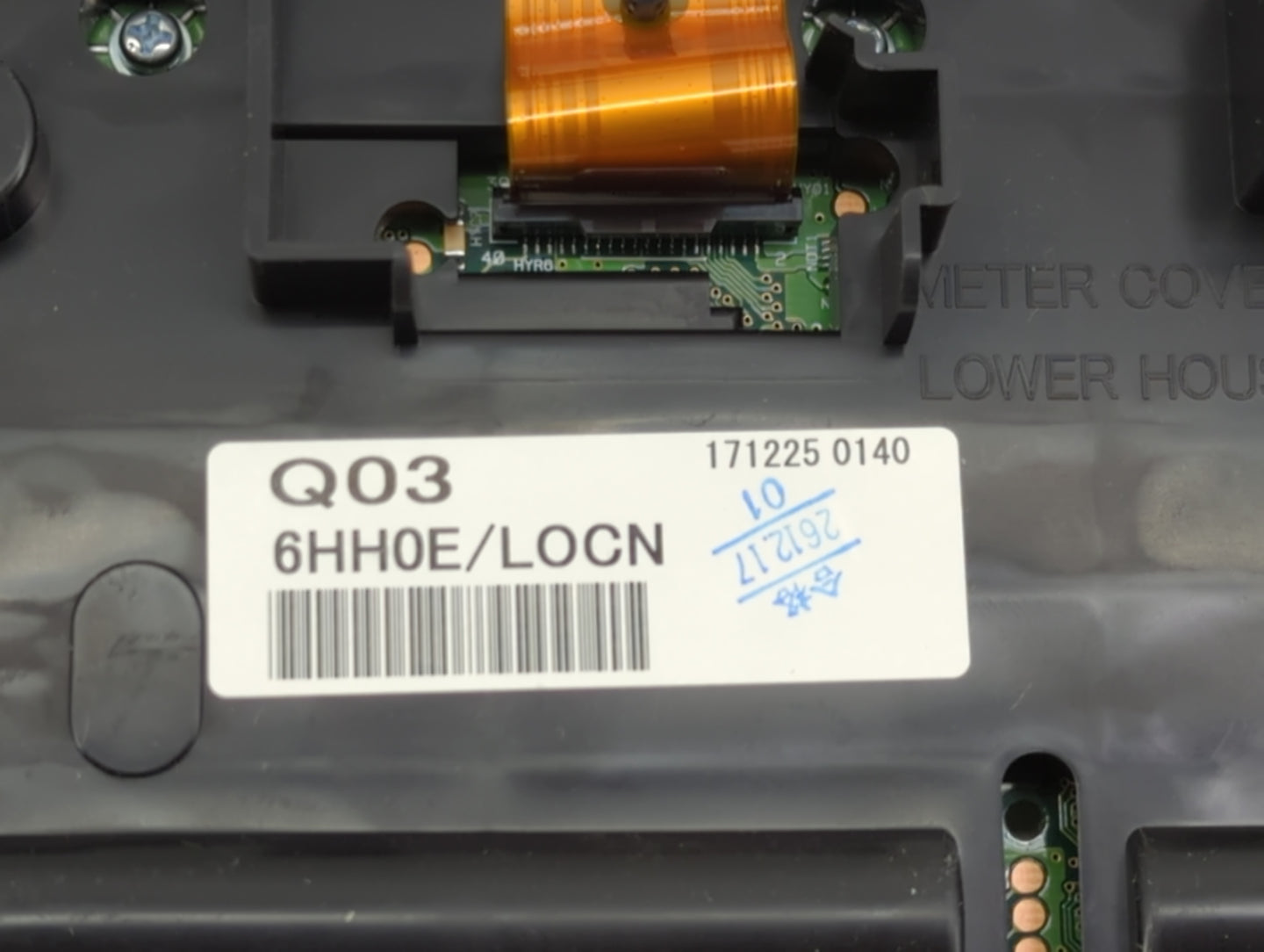 2018-2019 Infiniti Q50 Instrument Cluster Speedometer Gauges P/N:6HH0E/LOCN 171225 0140 Miles: Fits Fits 2018 2019 OEM Used 