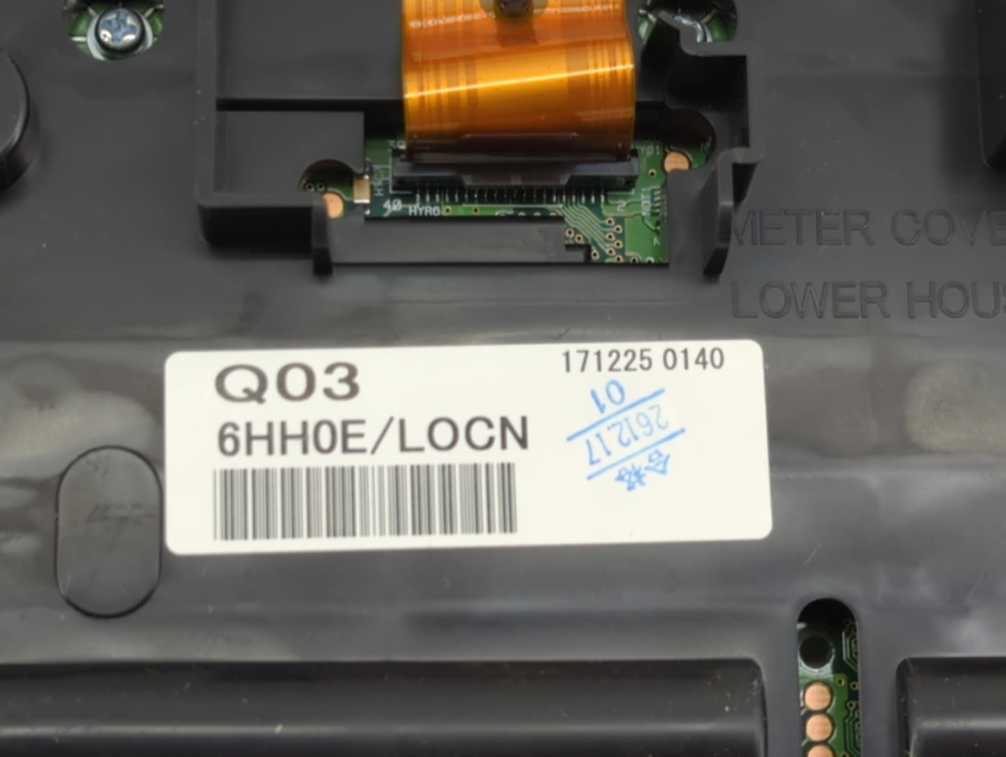 2018-2019 Infiniti Q50 Instrument Cluster Speedometer Gauges P/N:6HH0E/LOCN 171225 0140 Miles: Fits Fits 2018 2019 OEM Used 